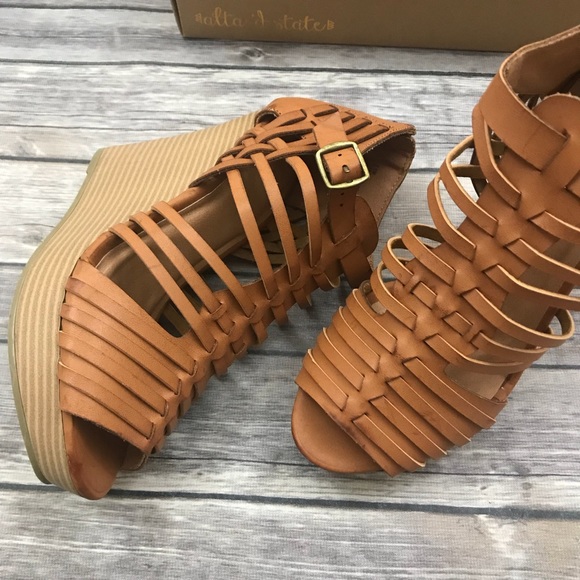 New Altar’d State Star Quality Wedge Sandals - Picture 8 of 8